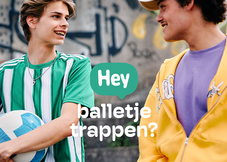 Hey, balletje trappen?